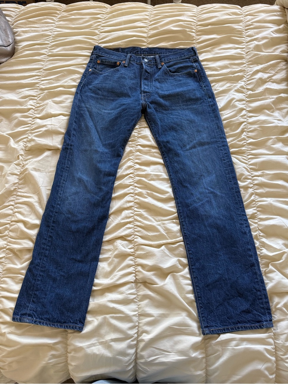 Levi's 501 Darkwash Jeans 33x32